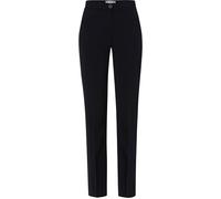 Jogginghose RAPHAELA BY BRAX "Style 7/8-Cityhose", Damen, Gr. 52K26, Kurzgrößen, blau (navy), Web, 52% Polyester, 43% Schurwolle, 5% Elasthan, slim fit, Hosen Jogginghose (40889123-26) navy