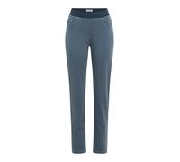 Chinohose RAPHAELA BY BRAX "Style PAMINA", Damen, Gr. 44, Normalgrößen, blau (dunkelblau), Web, 46% Baumwolle, 39% Lyocell, 12% Elastomultiester, 3% Elasthan, Hosen Chinohose (71631619-44) dunkelblau
