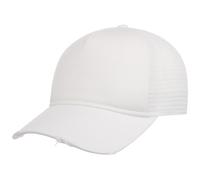 Rapper Destroyed Cap weiß One Size