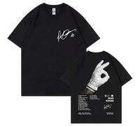 Rapper Drake Iceman Album Merch T-Shirt für Männer und Frauen, Hip-Hop-Mode T-Shirt, Sommer Casual Baumwolle Kurzarm T-Shirts