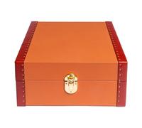 Rapport London - L326 - Uhrenbox für 6 Uhren - Kensington - braun