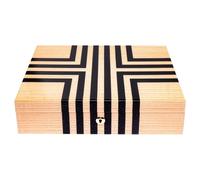 Rapport London - L443 - Uhrenbox für 10 Uhren - Labyrinth - beige