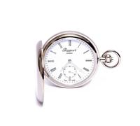Rapport London - PW61 - Taschenuhr - Mechanisch - 50mm - silber - Double Hunter