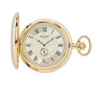 Rapport London - PW84 - Taschenuhr - Quarz - 53mm - gelbgold - Full Hunter