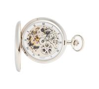 Rapport London - PW91 - Taschenuhr - Mechanisch - 52mm - silber - Double Hunter