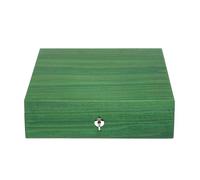 Rapport London - Uhrenbox fuer 8 Uhren - grün - Heritage - L402