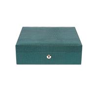 Rapport London - Uhrenbox fuer 8 Uhren - türkis - Brompton - L268