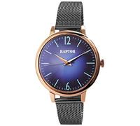 Raptor Milena Damen - Uhr Armband Milanaise Edelstahl Rund Analog Quarz RA10198
