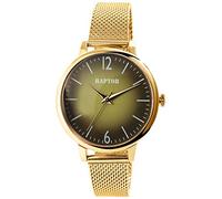 Raptor Milena Damen - Uhr Armband Milanaise Edelstahl Rund Analog Quarz RA10198