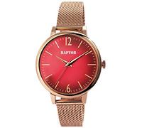 Raptor Milena Damen - Uhr Armband Milanaise Edelstahl Rund Analog Quarz RA10198