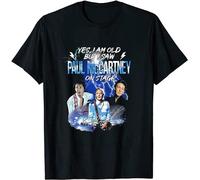 Rare Vintage Paul McCartney Got Back North American Tour 2022 65 Years Thank You for The Memories 1957 - 2022 signatures Unisex, Men, Women Tee T-Shirt Size L