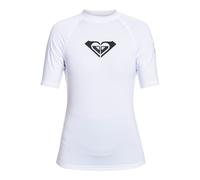 Roxy Kurzärmliger Rashguard Whole Hearted Frauen Weiss XXL