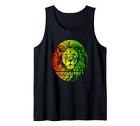 Rasta Lion Colors Animal Rastafari Reggae vintage style Tank Top