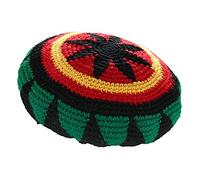 Rasta-Mütze aus Wolle, Reggae, Jamaika, hip hop Hippie Cap, Bunte Beanie-Totenkopf, lockere Baggy, Winter, Herbst