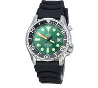 Ratio FreeDiver Heliumsichere Taucheruhr Aus Edelstahl, Japanisches Automatik-Uhrwerk, 1000 M Wasserdicht, Für Herren, Grün, Armband