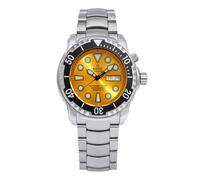 RATIO FreeDiver Heliumsichere Taucheruhr Saphirglas Automatische Taucheruhr 1000M Wasserdicht Taucheruhr für Herren, gelb, Taucher