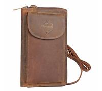 Ratschkatl Smarte Handytasche • Echt-Leder Tasche • Handytasche für Damen • Perfekt geeignet für den Alltag