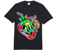Raupe Erdbeere bunt Comfort Colors Adult Heavyweight T-Shirt