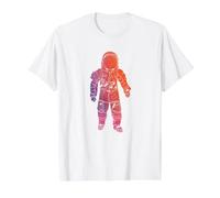 Rave Invaders Plur Space Force Astronaut House Music Rave Preisgünstiges Grafik-T-Shirt, Herren, Weiß, M