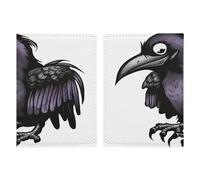 Ravens Reisepasshülle, ultradünn, PU-Leder, Reisedokumenten-Organizer, kompakt, Premium, internationaler US-Pass, Schutzhülle für Damen und Herren