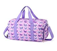 RAVUO Reisetasche Kinder Jungen Mädchen, Wasserdicht Sporttasche Trainingstasche Mit Nassraum, Duffle Bag Schwimmtasche Badetasche Groß für Schule Reisenthel