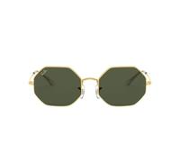 Ray-Ban OCTAGON 0RB1972 919631 Metall Hexagonal Goldfarben/Goldfarben Sonnenbrille, Sunglasses Goldfarben/Goldfarben Mittel