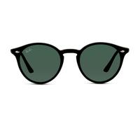 Ray-Ban 0RB2180 601/71 Kunststoff Panto Schwarz/Schwarz Sonnenbrille, Sunglasses