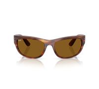 Ray-Ban 0RB2289 954/33 Kunststoff Panto Havana/Havana Sonnenbrille, Sunglasses