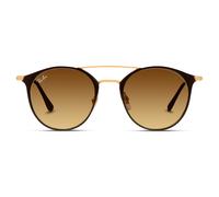 Ray-Ban 0RB3546 900985 Metall Panto Schwarz/Goldfarben Sonnenbrille, Sunglasses