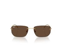 Ray-Ban 0RB3768 001/73 Metall Irregular Goldfarben/Goldfarben Sonnenbrille, Sunglasses