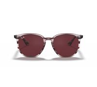 Ray-Ban 0RB4306 643175 Kunststoff Irregular Dunkelrot/Havana Sonnenbrille, Sunglasses