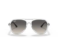 Ray-Ban 0RB4376 647711 Kunststoff Pilot Transparent/Transparent Sonnenbrille, Sunglasses