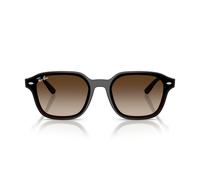 Ray-Ban 0RB4458D 714/13 Kunststoff Panto Braun/Transparent Sonnenbrille, Sunglasses