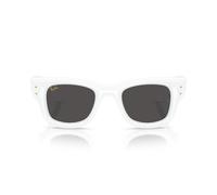 Ray-Ban ASAP ROCKY PUFFER WAYFARER 0RB4940 671/87 Kunststoff Panto Weiss/Weiss Sonnenbrille, Sunglasses