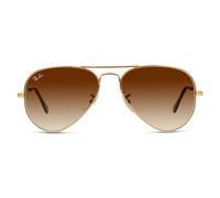 Ray-Ban AVIATOR LARGE METAL 0RB3025 001/51 Metall Pilot Goldfarben/Goldfarben Sonnenbrille, Sunglasses