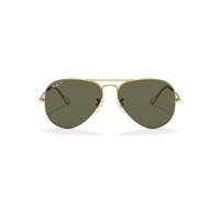 Ray-Ban AVIATOR LARGE METAL 0RB3025 001/58 polarisiert Metall Pilot Goldfarben/Goldfarben Sonnenbrille, Sunglasses
