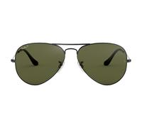 Ray-Ban AVIATOR LARGE METAL 0RB3025 004/58 polarisiert Metall Pilot Grau/Grau Sonnenbrille, Sunglasses