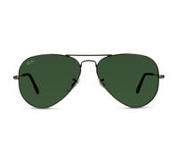 Ray-Ban AVIATOR LARGE METAL 0RB3025 W0879 Metall Pilot Grau/Grau Sonnenbrille, Sunglasses