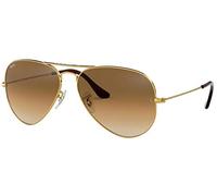 Ray-Ban AVIATOR 0RB3025 001/51 Metall Pilot Goldfarben/Goldfarben Herren Männer Goldfarben/Goldfarben Klein