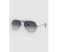 Ray-Ban Aviator Large Metal Gunmetal Sonnenbrille blue gradient grey polar Gr. Uni