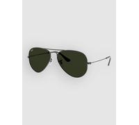 Ray-Ban Aviator Large Metal Gunmetal Sonnenbrille g / 15 green Gr. Uni
