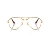 Ray-Ban AVIATOR MAX 0RX3925V 2500 Metall Pilot Goldfarben/Goldfarben Herren Männer