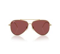 Ray-Ban AVIATOR REVERSE 0RBR0101S 001/69 Metall Pilot Goldfarben/Goldfarben Sonnenbrille, Sunglasses