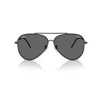 Ray-Ban AVIATOR REVERSE 0RBR0101S 002/GR Metall Pilot Schwarz/Schwarz Sonnenbrille, Sunglasses
