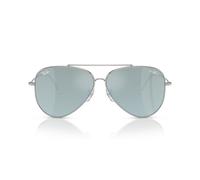 Ray-Ban AVIATOR REVERSE 0RBR0101S 003/30 Metall Pilot Silberfarben/Silberfarben Sonnenbrille, Sunglasses