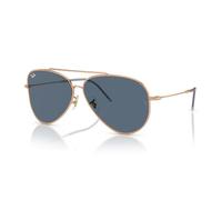 Ray-Ban Aviator Reverse RBR0101S-92023A-62 - Damen/Herren Sonnenbrille - Polished Rose Gold