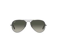Ray-Ban Aviator Gradient Sonnenbrillen Gunmetal Fassung Grau Glas 58-14