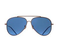 Ray-Ban Aviator Unisex Rose Gold Blau RB0101S Aviator Rücken Einheitsgröße