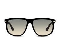 Ray-Ban BOYFRIEND 0RB4147 601/32 Kunststoff Rechteckig Schwarz/Schwarz Sonnenbrille, Sunglasses