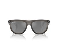 Ray-Ban BOYFRIEND REVERSE 0RBR0501S 6707GS Kunststoff Panto Grau/Transparent Sonnenbrille, Sunglasses